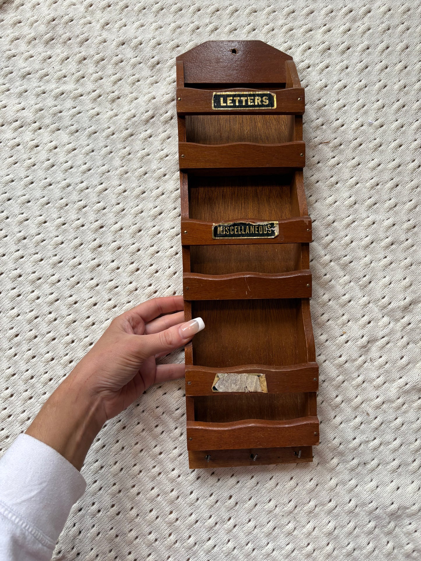 Farmhouse Letter Rack