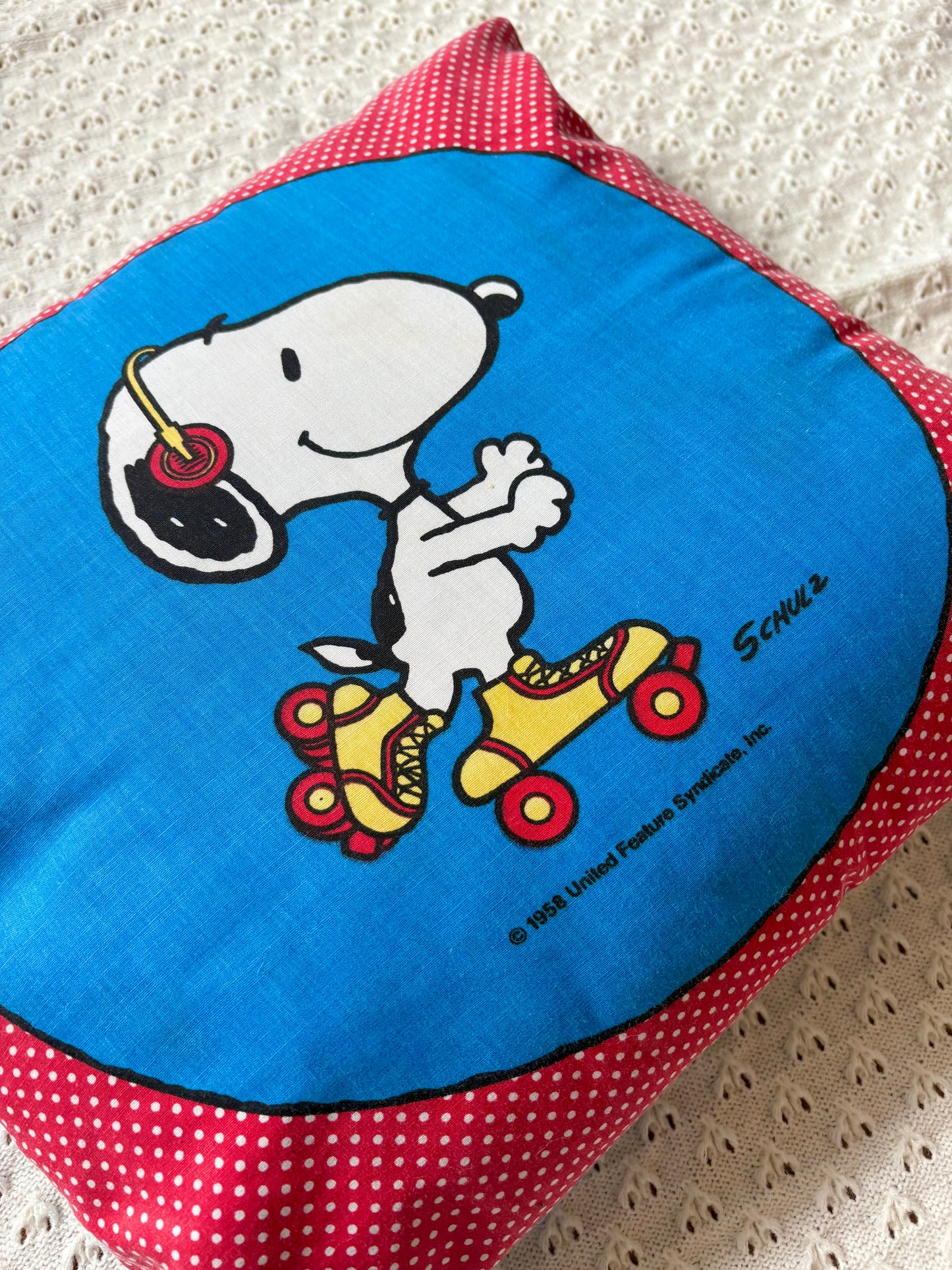 Sporty Snoopy Cushion