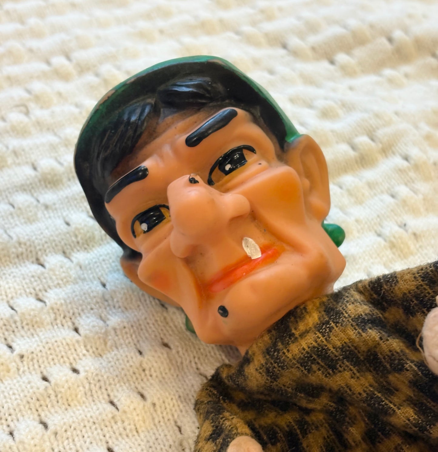 Witch Rubber Puppet