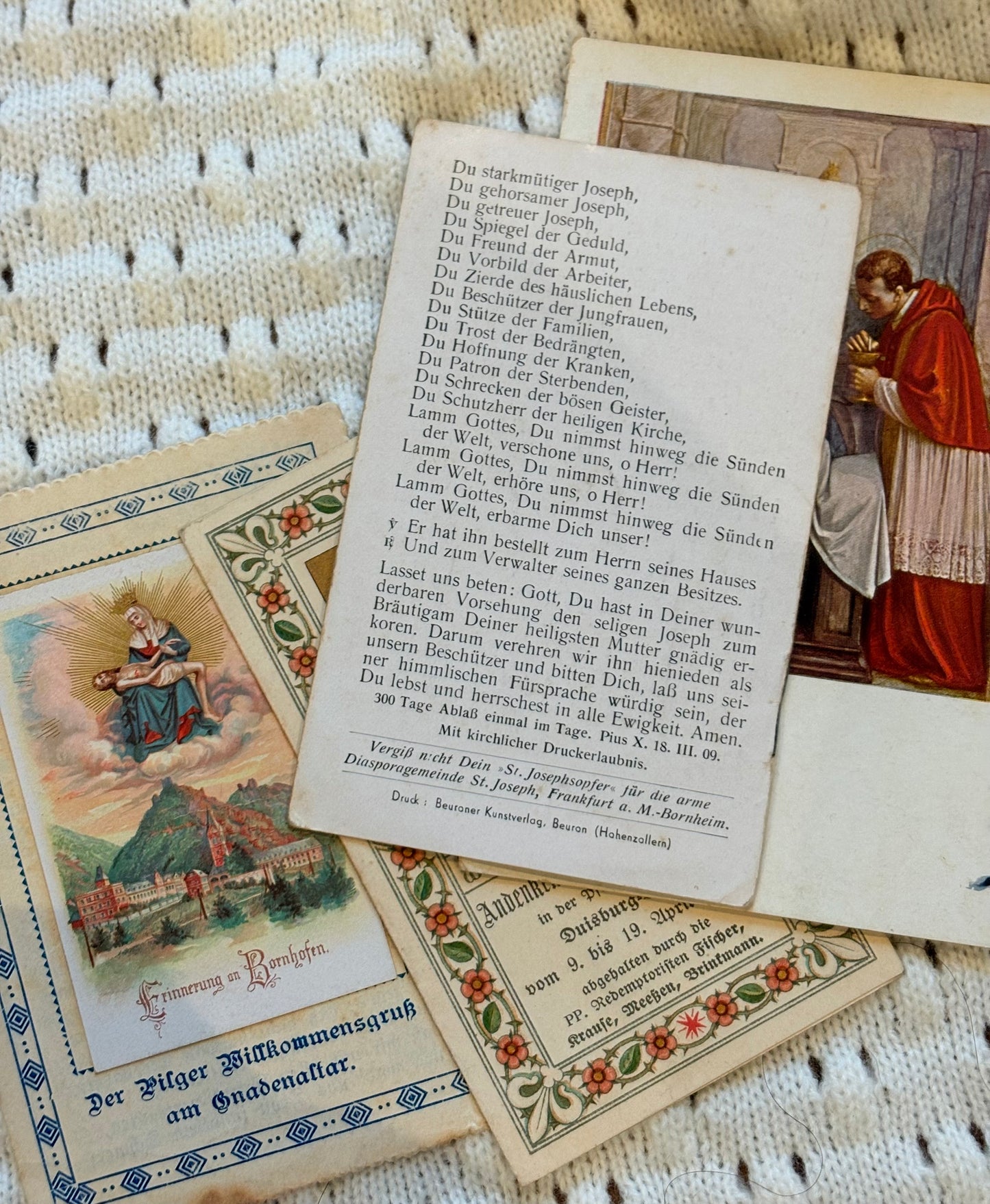 Assortment of Prayer Cards