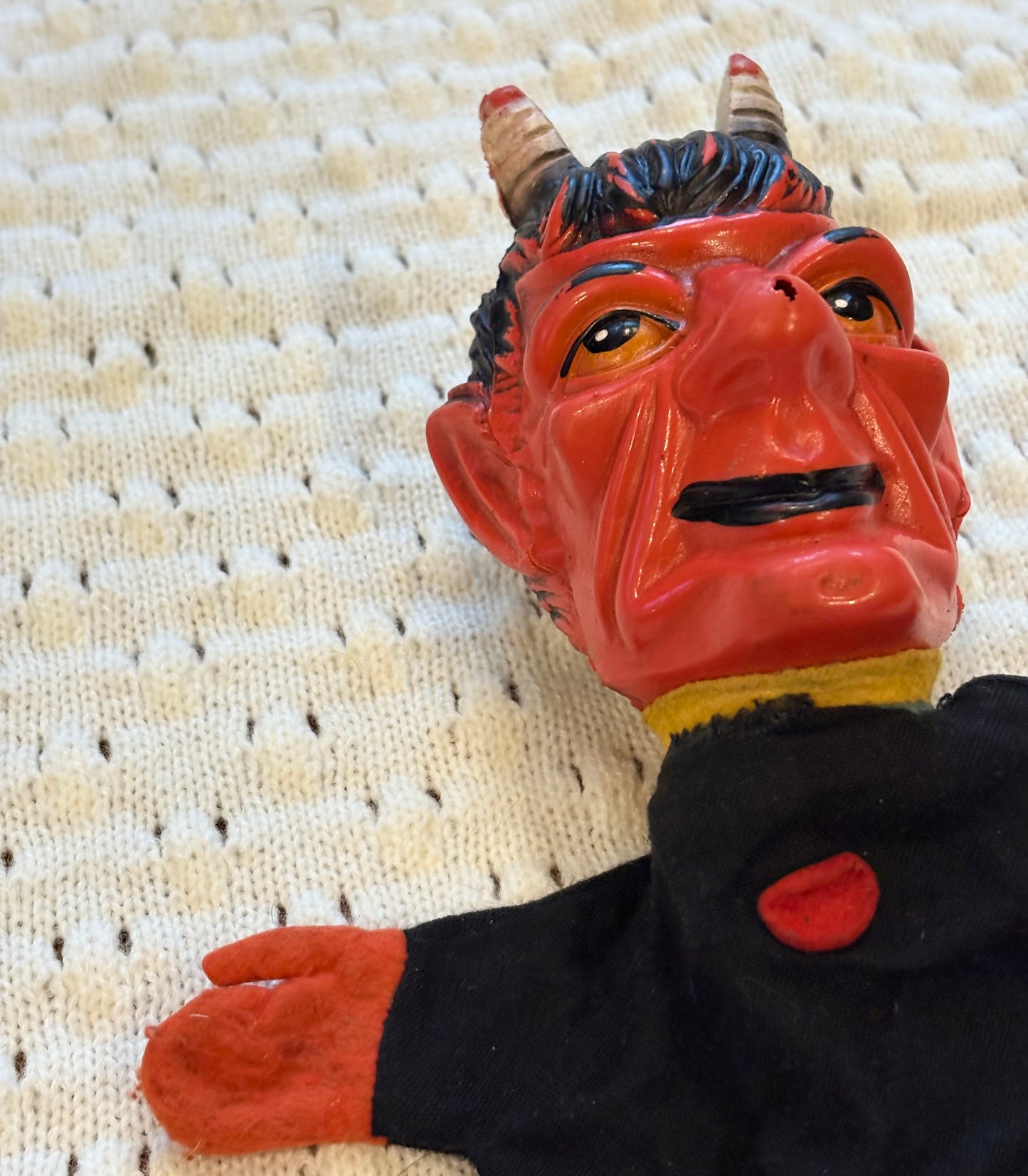 Devil Rubber Puppet