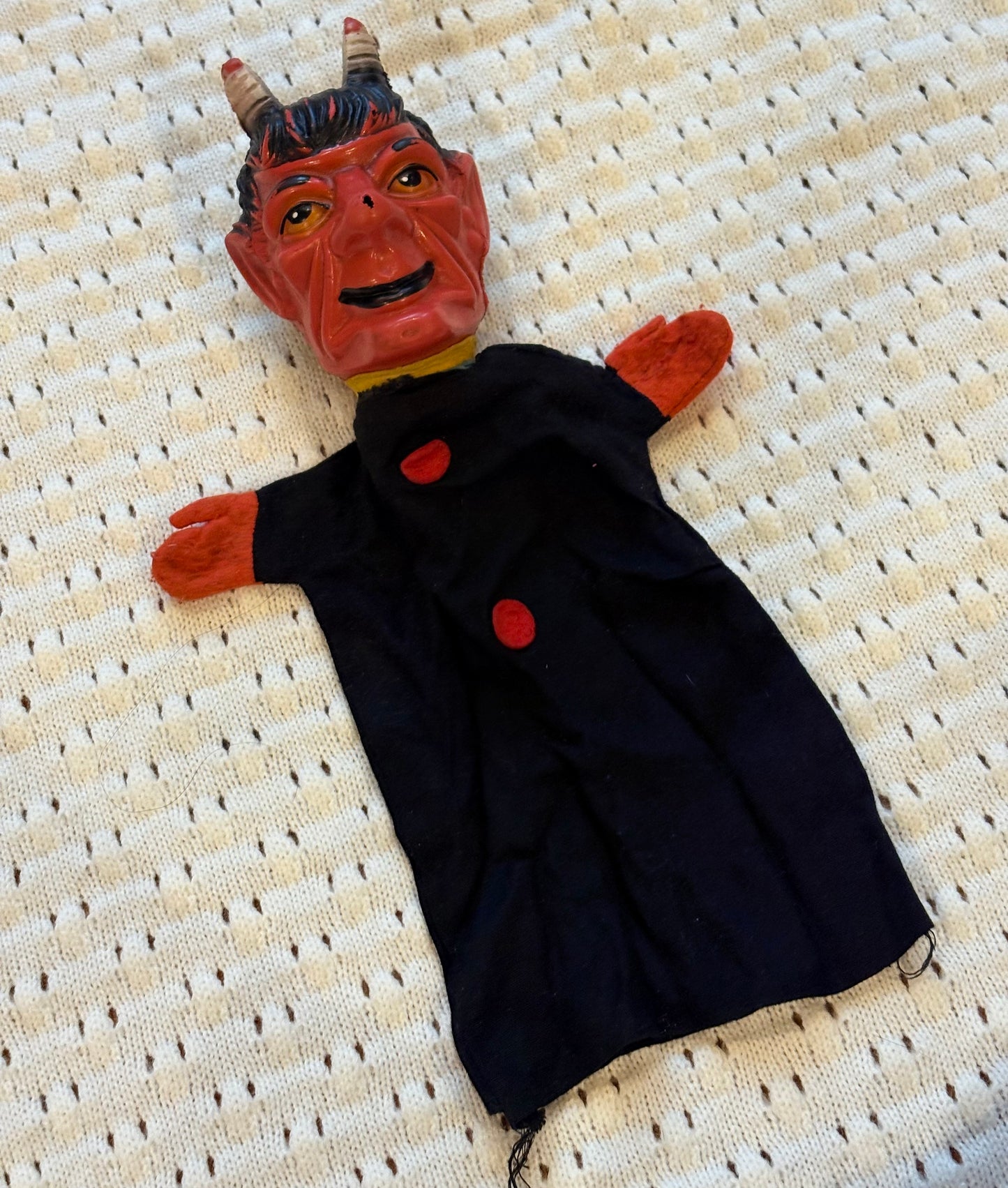 Devil Rubber Puppet