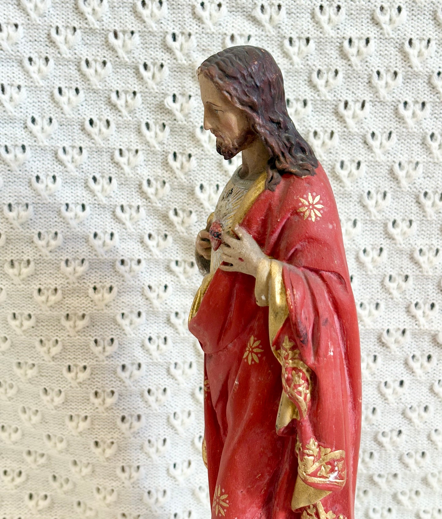 Vintage Jesus Statue