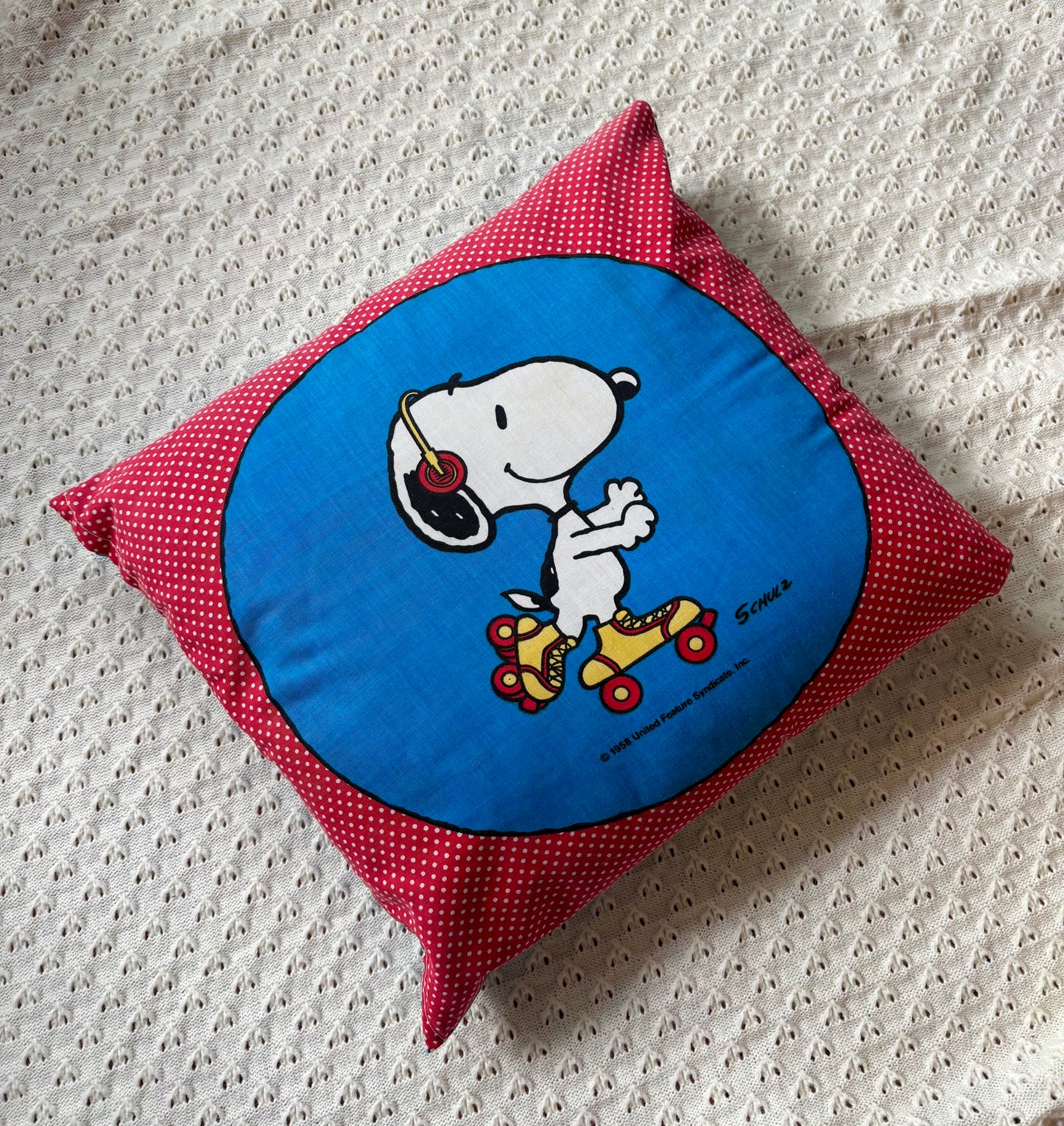 Sporty Snoopy Cushion