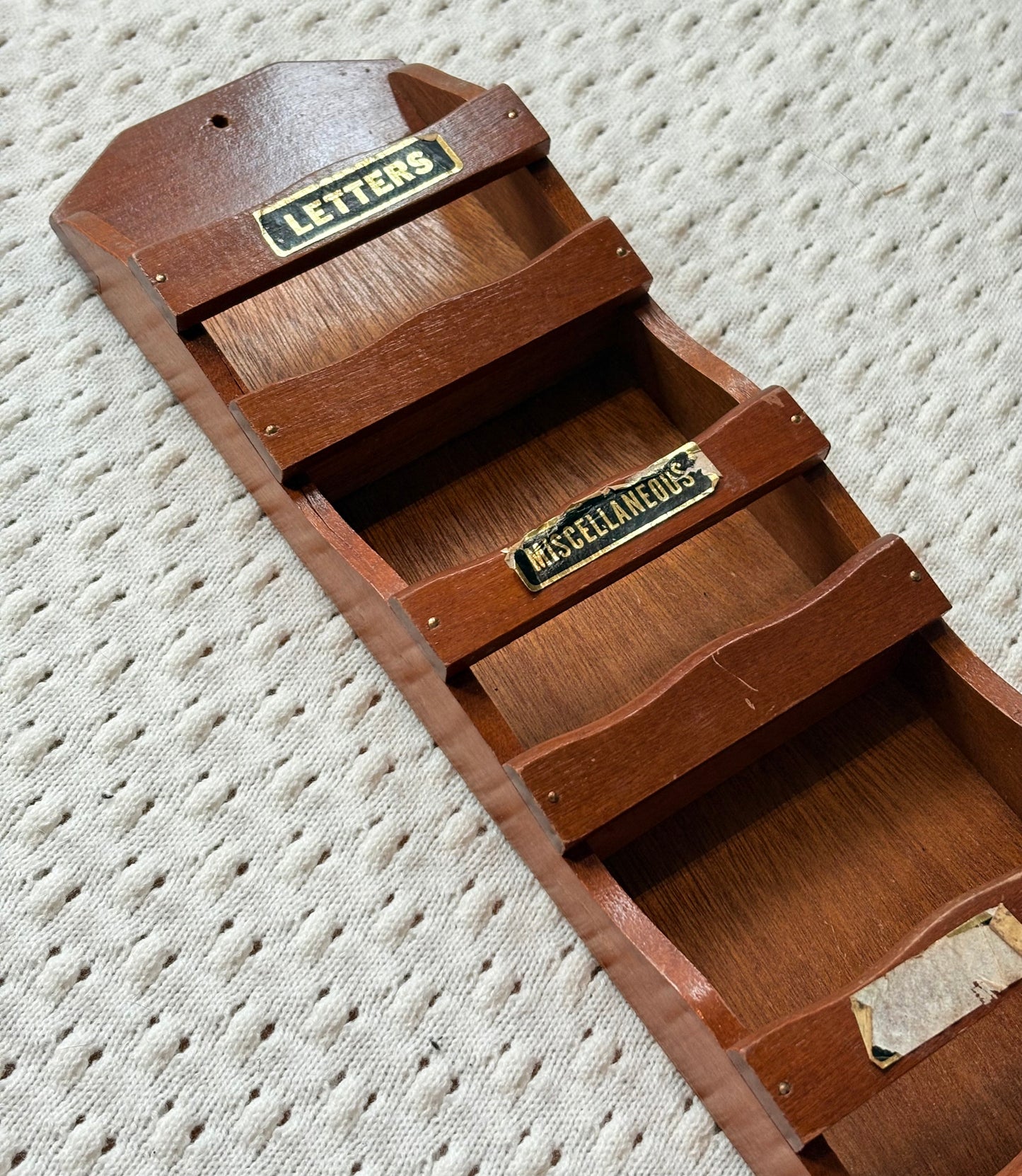 Farmhouse Letter Rack
