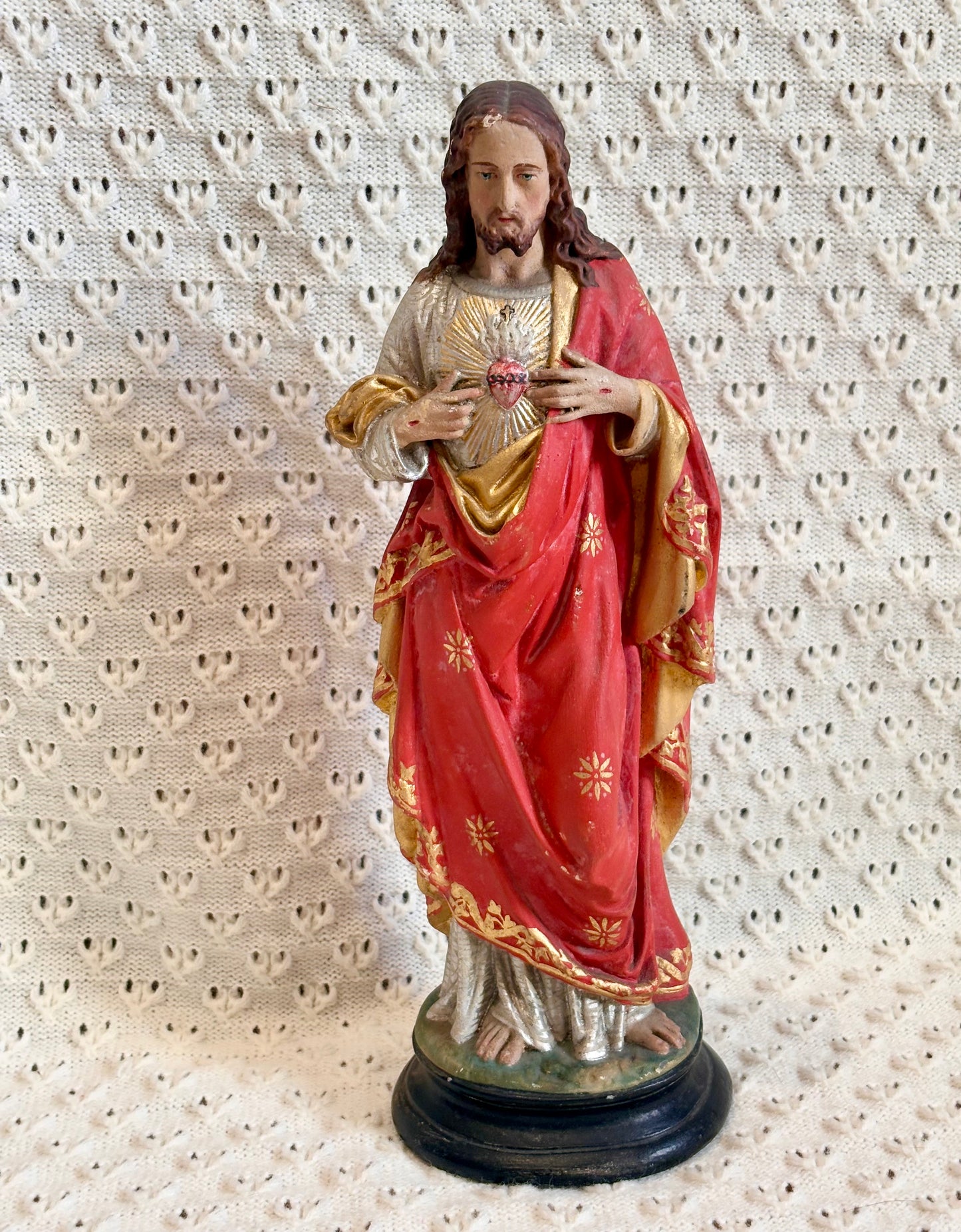 Vintage Jesus Statue