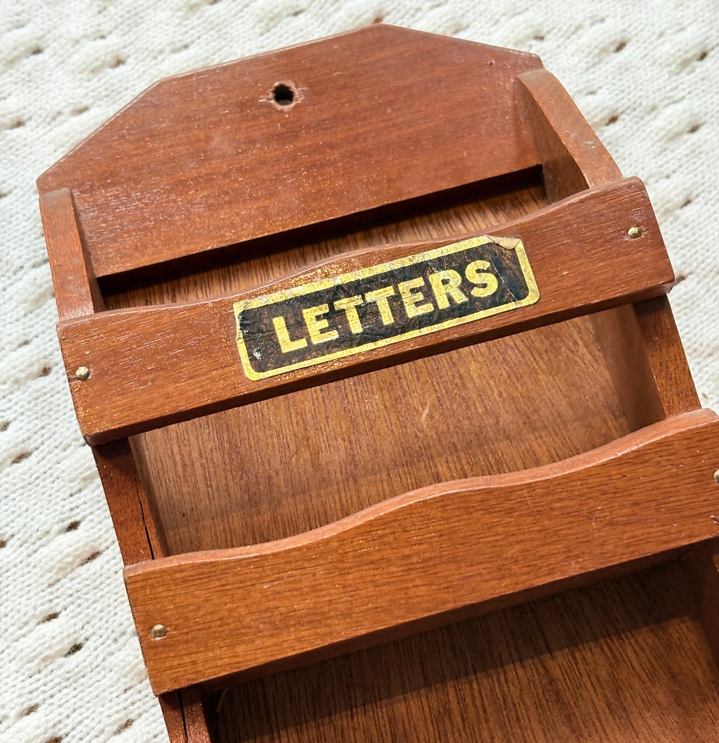 Farmhouse Letter Rack