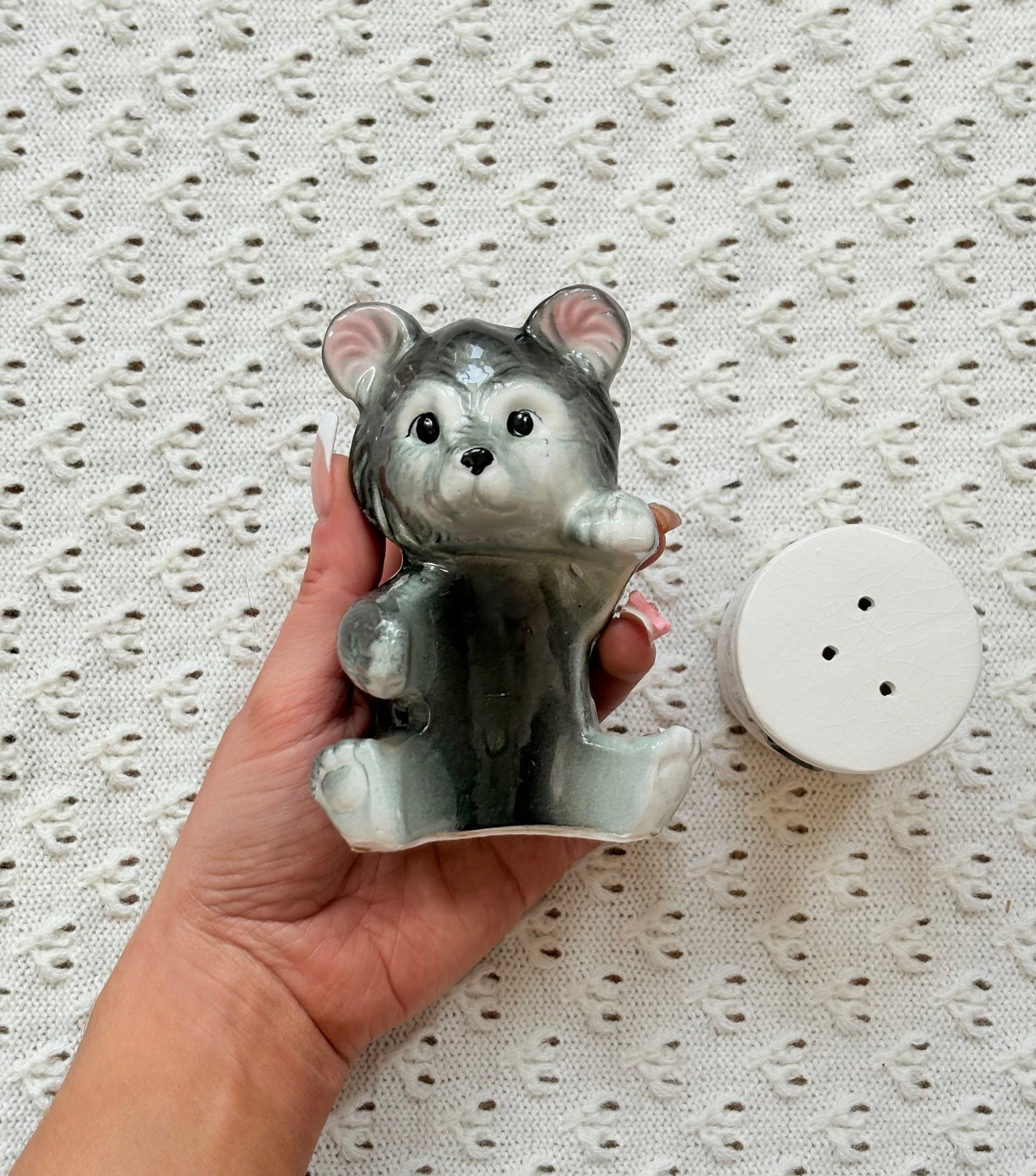 Trash Bear Salt ‘n’ Pepper Shakers