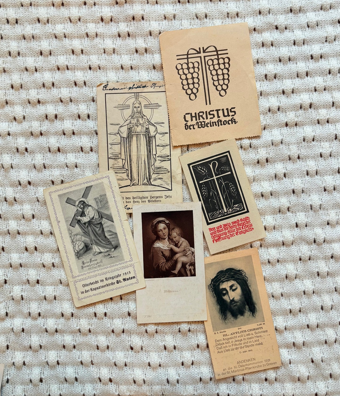 Assortment of Prayer Cards