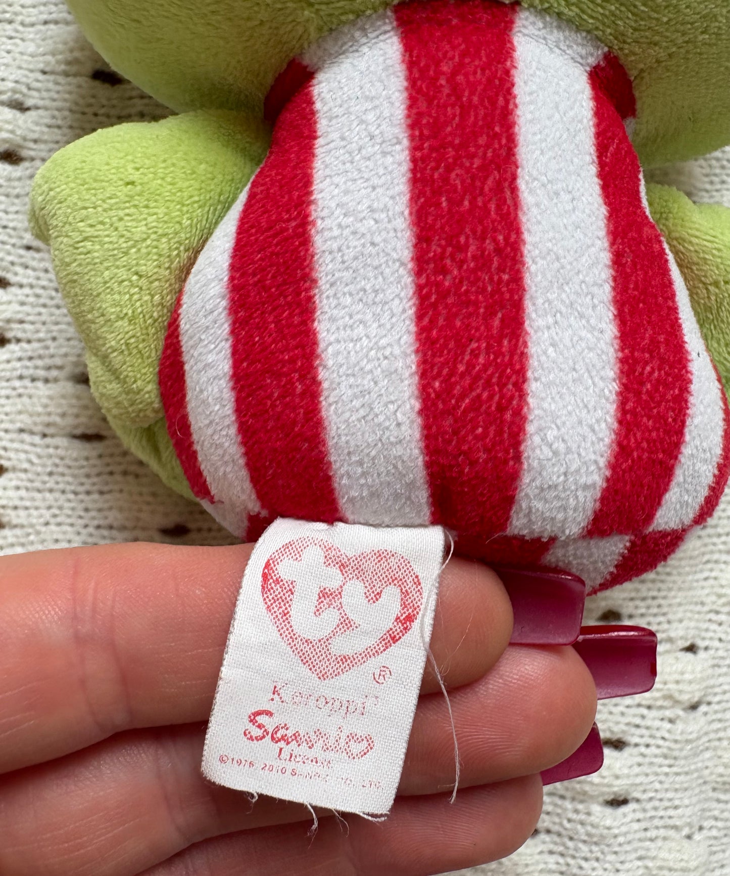 Keroppi Ty Sanrio Plush