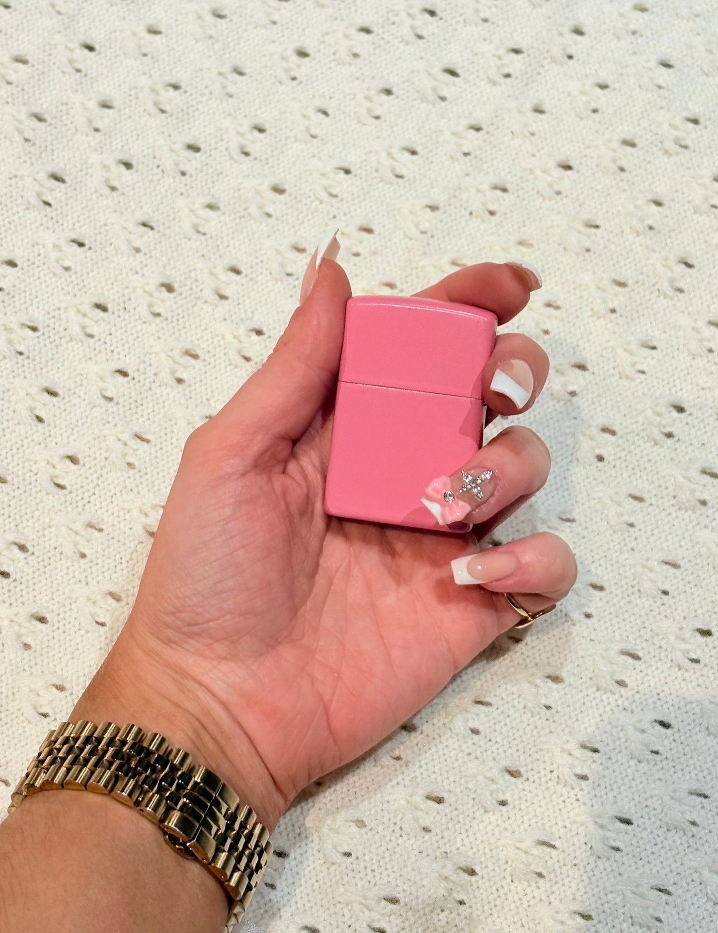 Y2K Pink Playboy Lighter