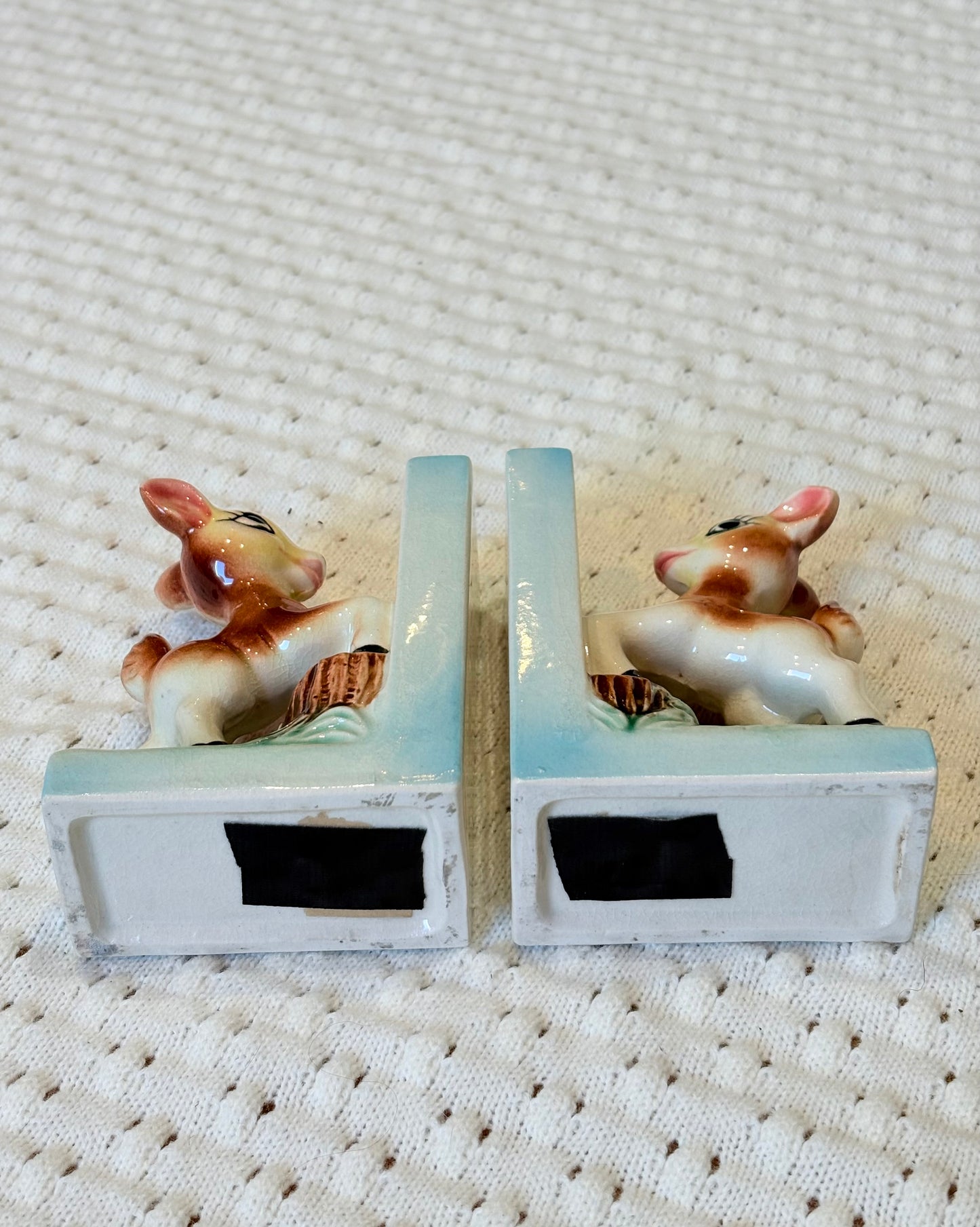 Vintage Fawn Bookends