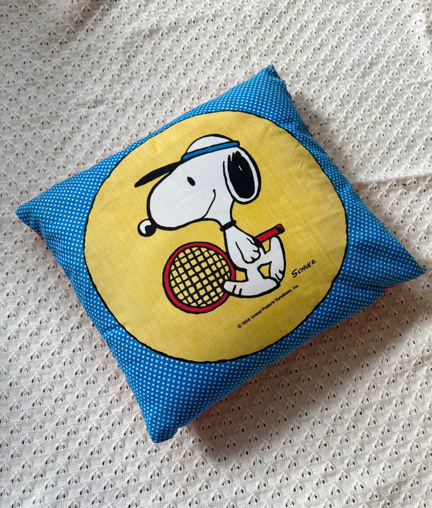 Sporty Snoopy Cushion