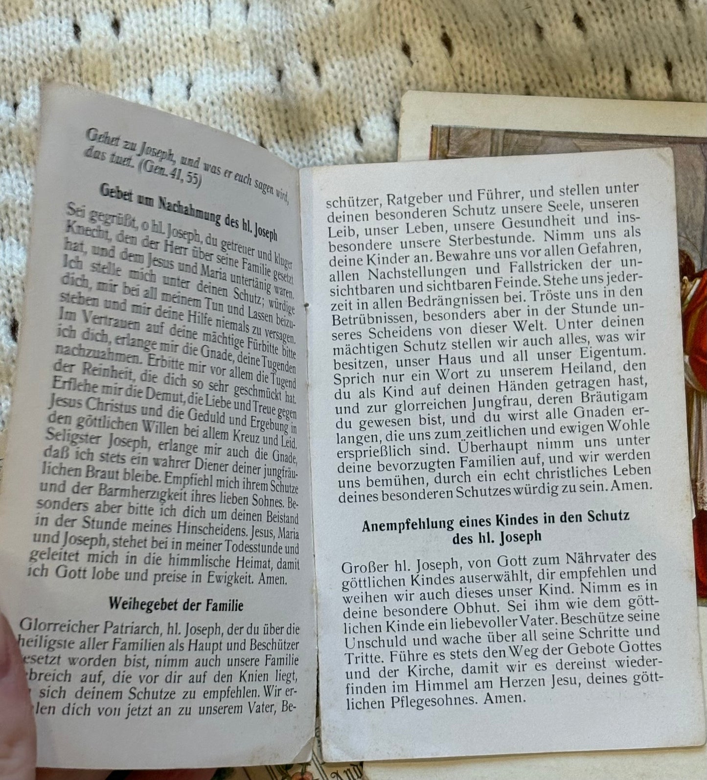 Assortment of Prayer Cards