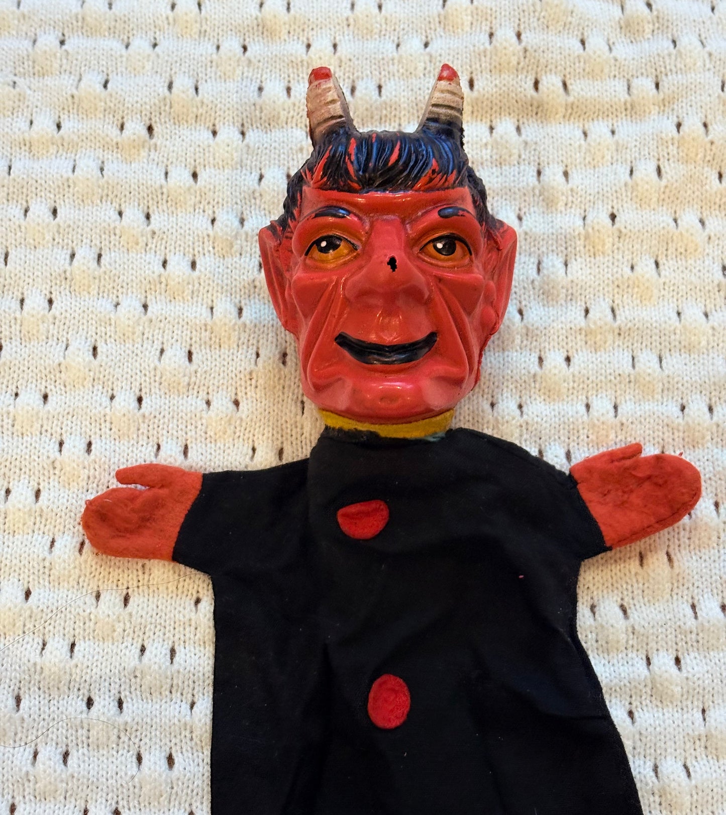 Devil Rubber Puppet