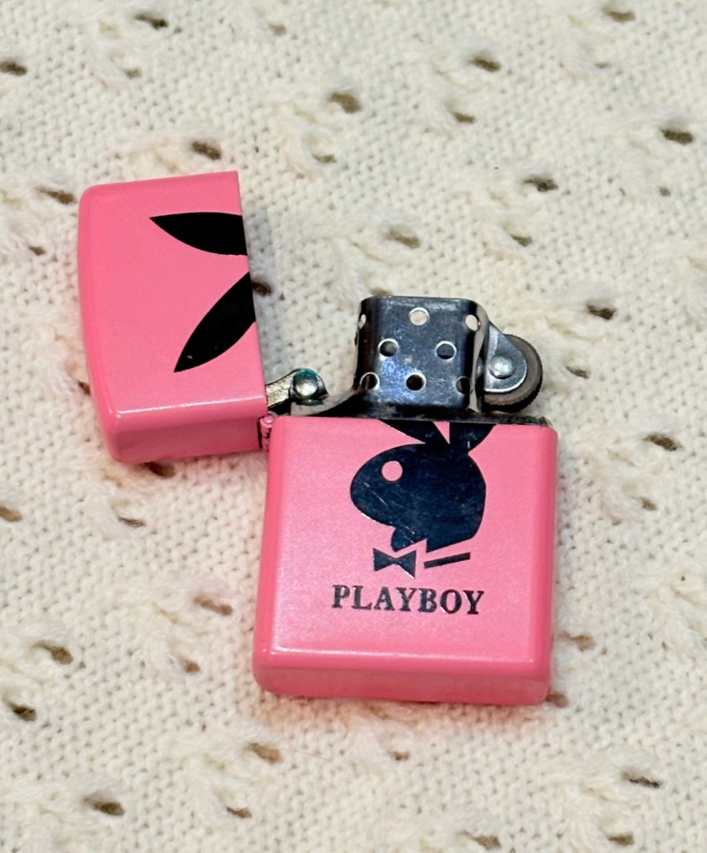 Y2K Pink Playboy Lighter