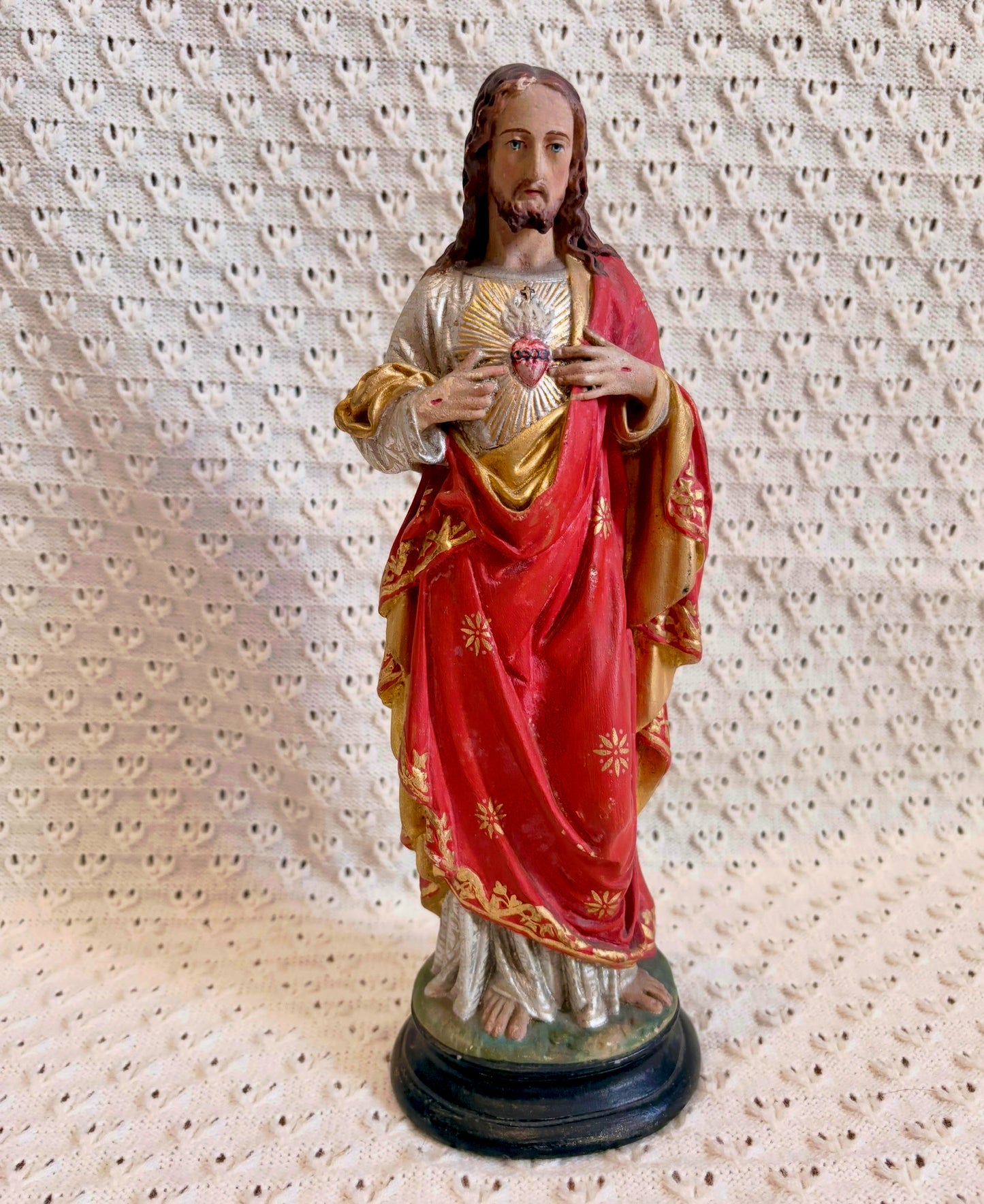 Vintage Jesus Statue