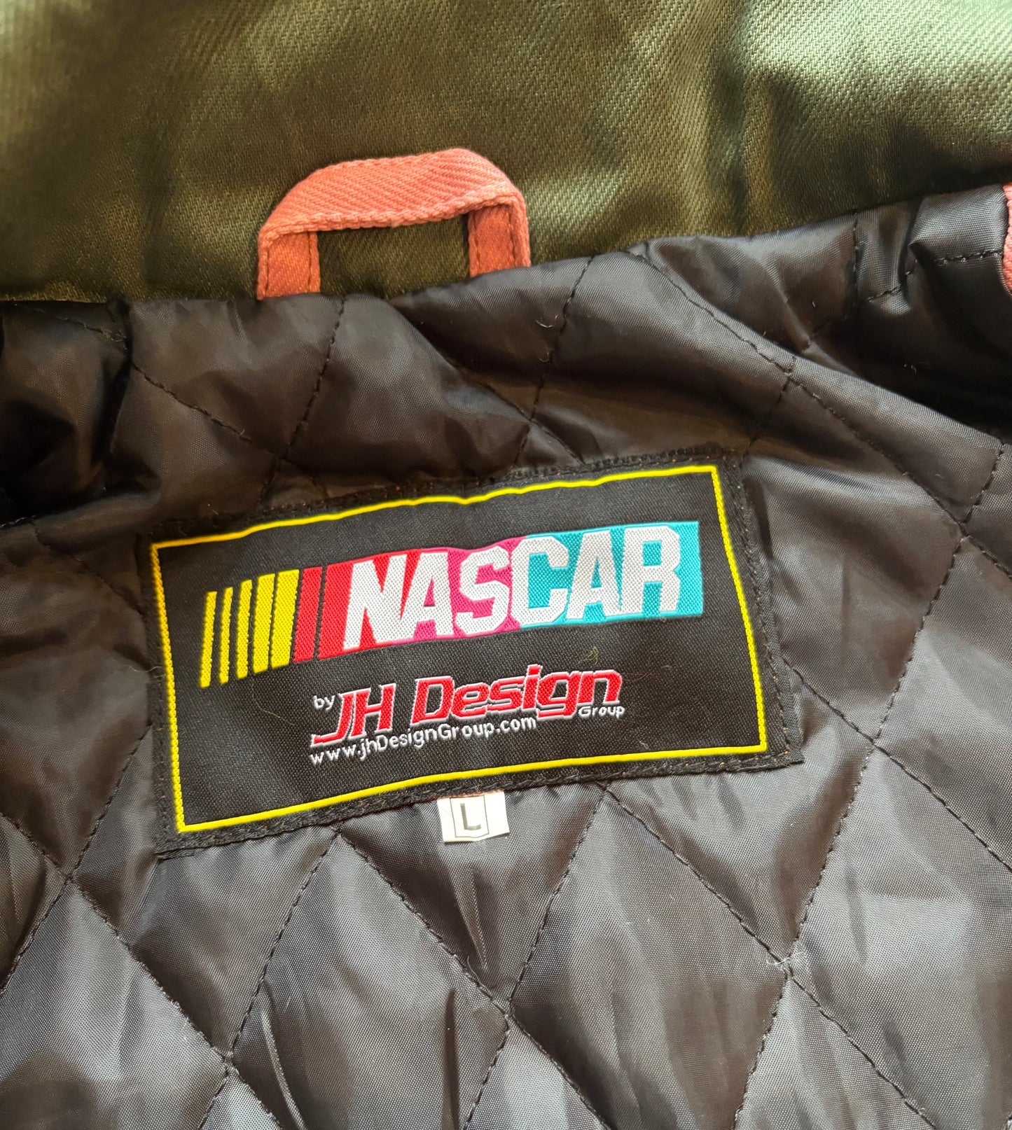 Reworked Donald Duck NASCAR Jacket