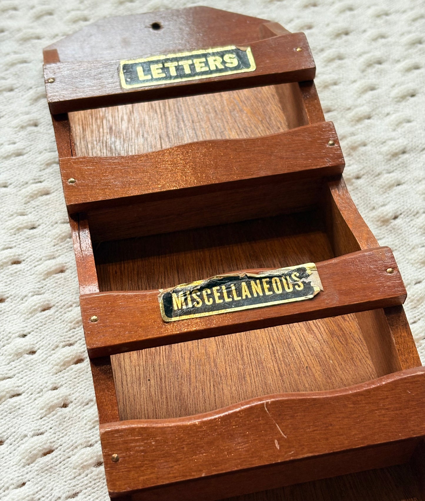 Farmhouse Letter Rack