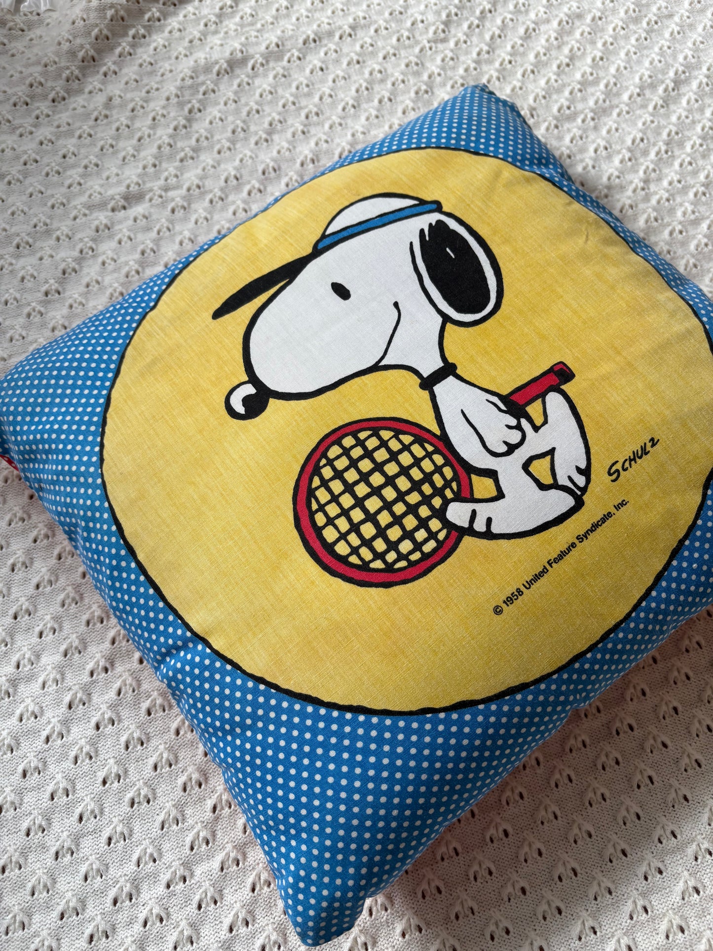 Sporty Snoopy Cushion