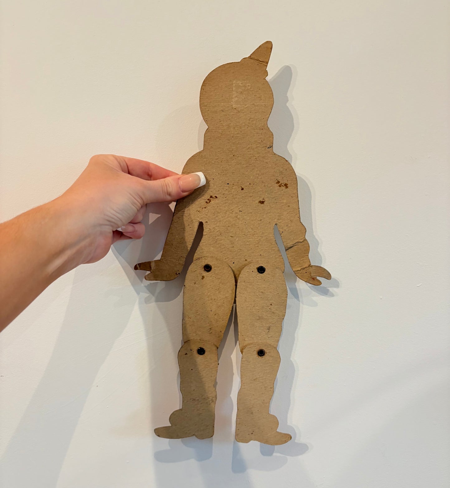 Antique Cardboard Clown