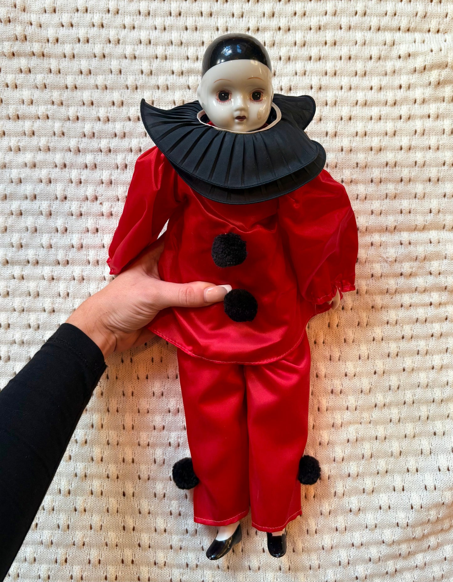 Porcelain Pierrot Doll