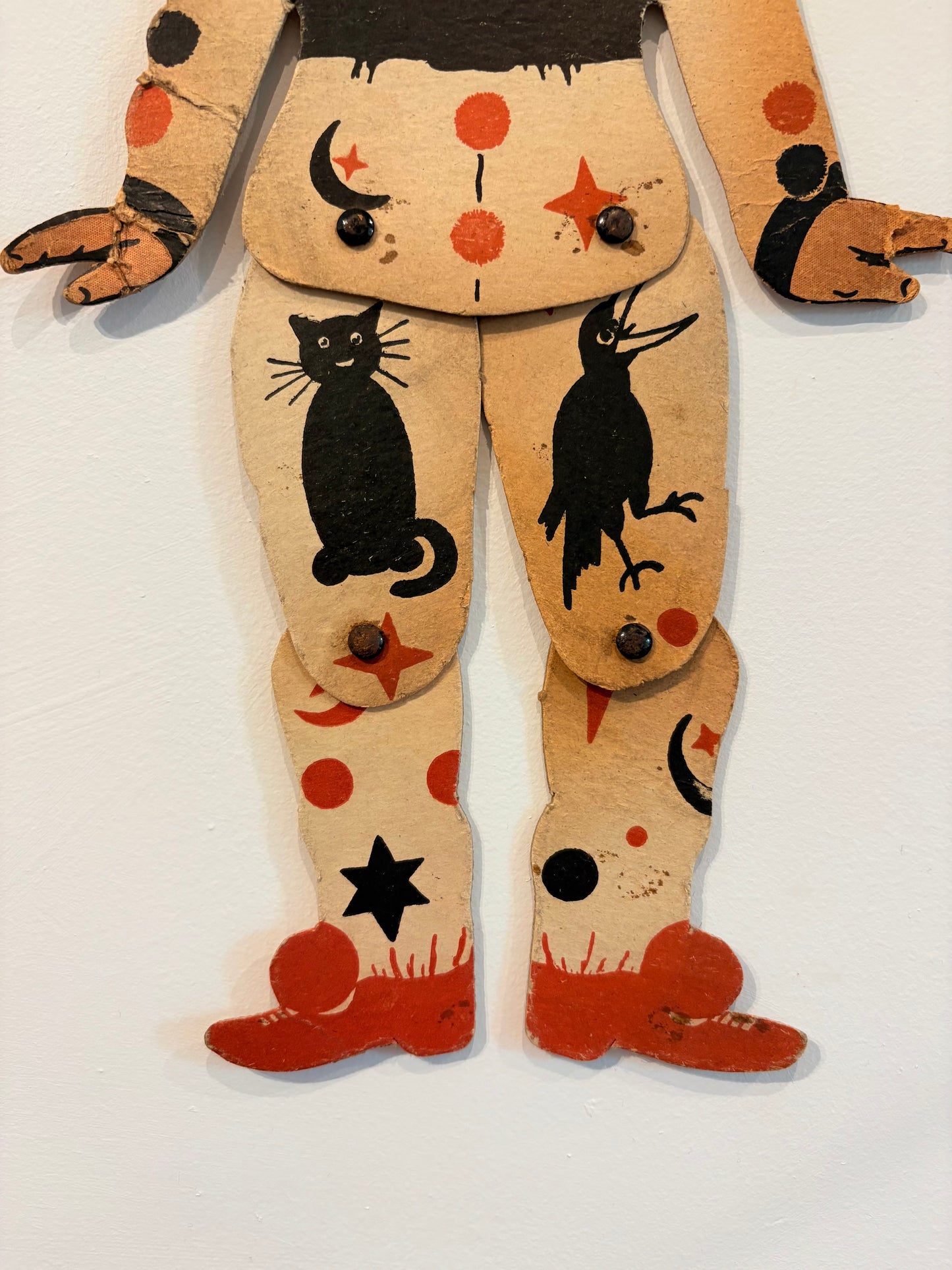 Antique Cardboard Clown