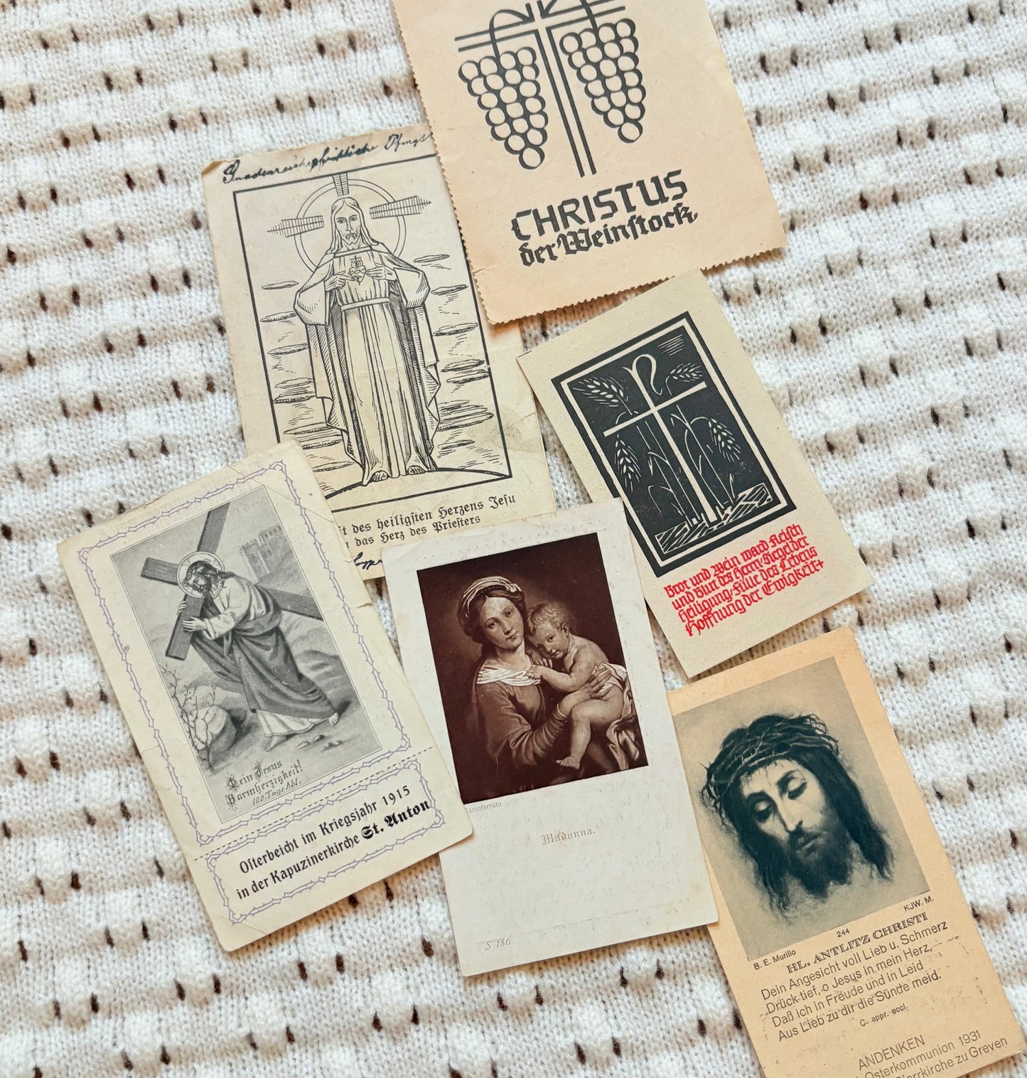 Assortment of Prayer Cards