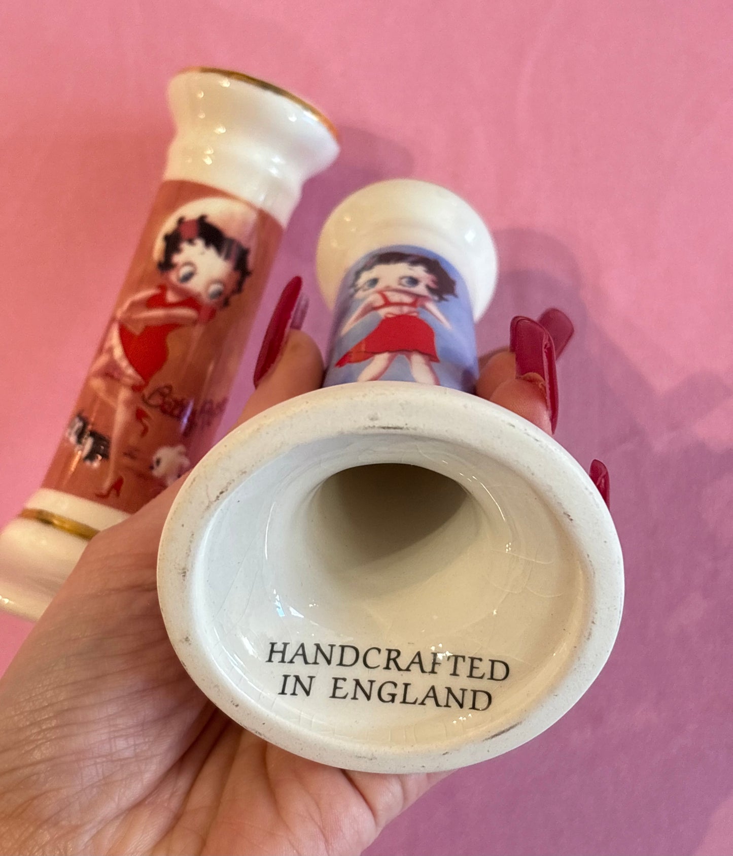 Betty Boop Candlestick Holders