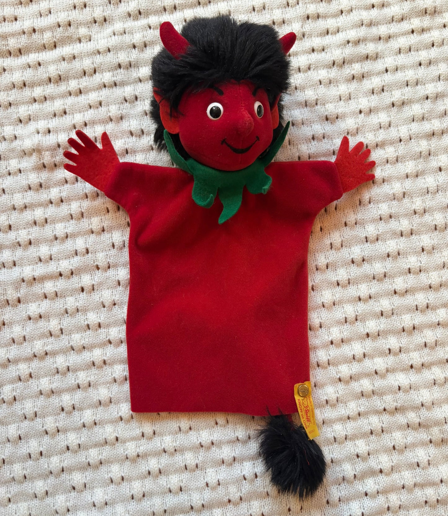 Steiff Red Devil Puppet