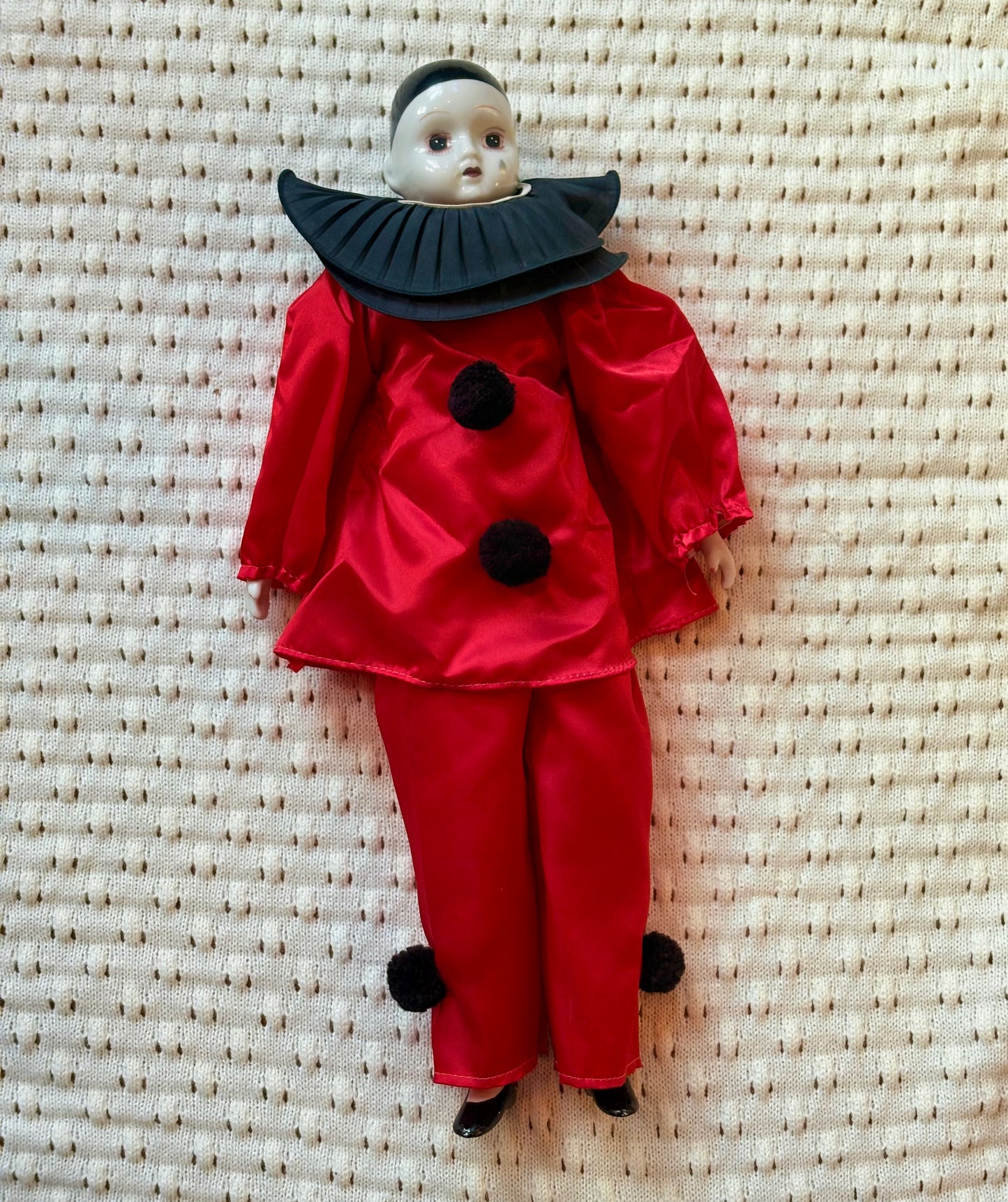 Porcelain Pierrot Doll