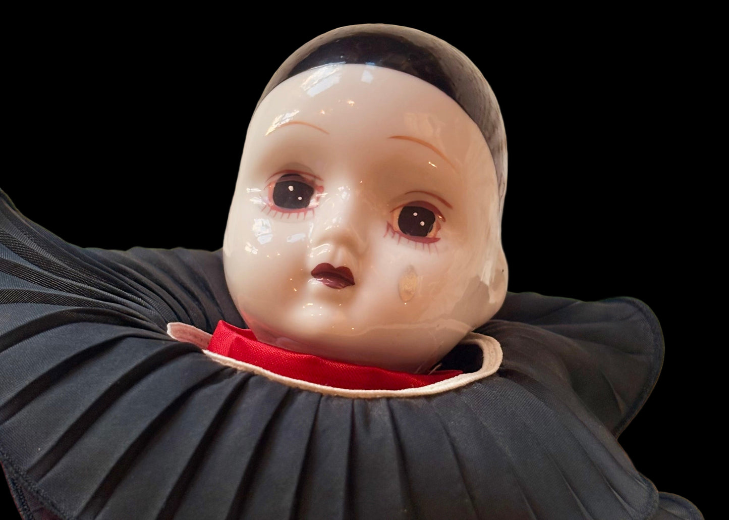 Porcelain Pierrot Doll