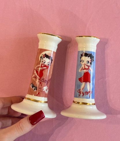 Betty Boop Candlestick Holders
