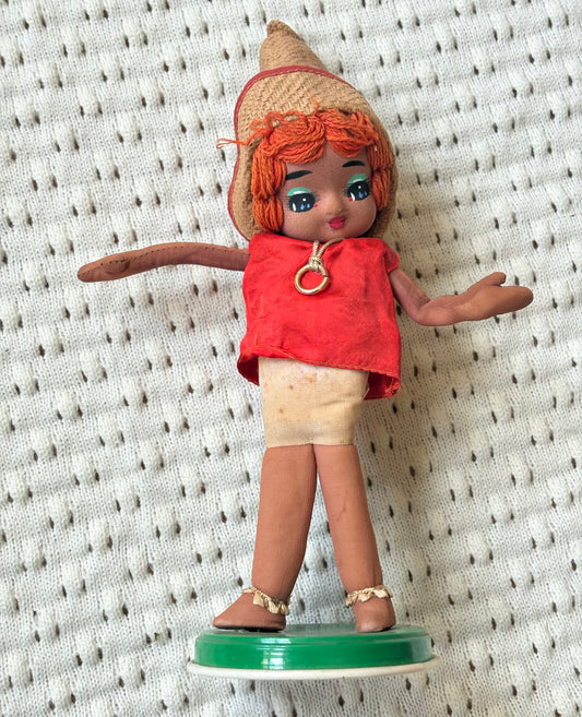 Kitsch Wire Pose Doll