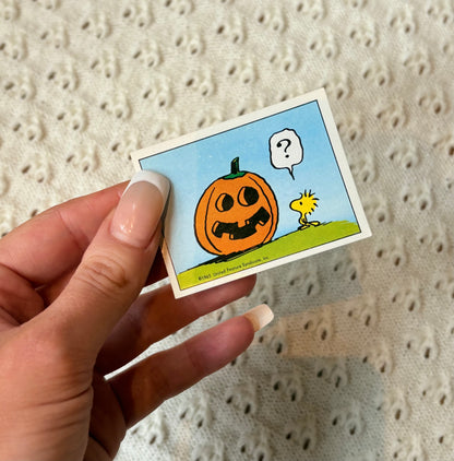 Peanuts Halloween Panini Sticker