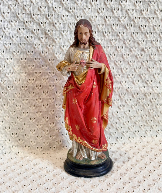 Vintage Jesus Statue