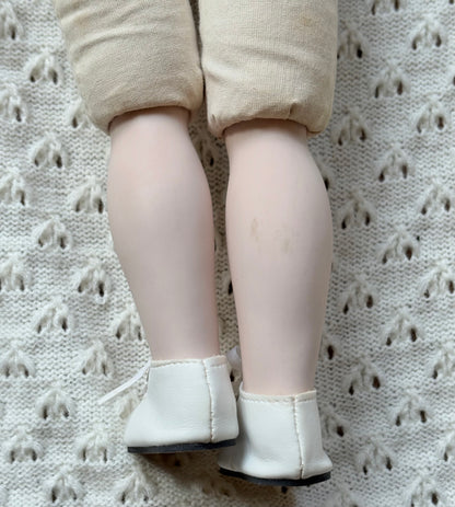 Bisque Cloth Body Doll