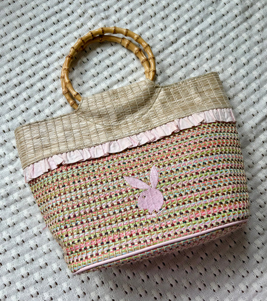 Y2K Playboy Beach Bag
