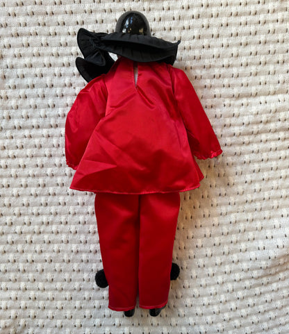 Porcelain Pierrot Doll