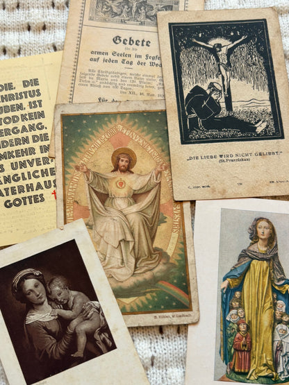 Assortment of Prayer Cards