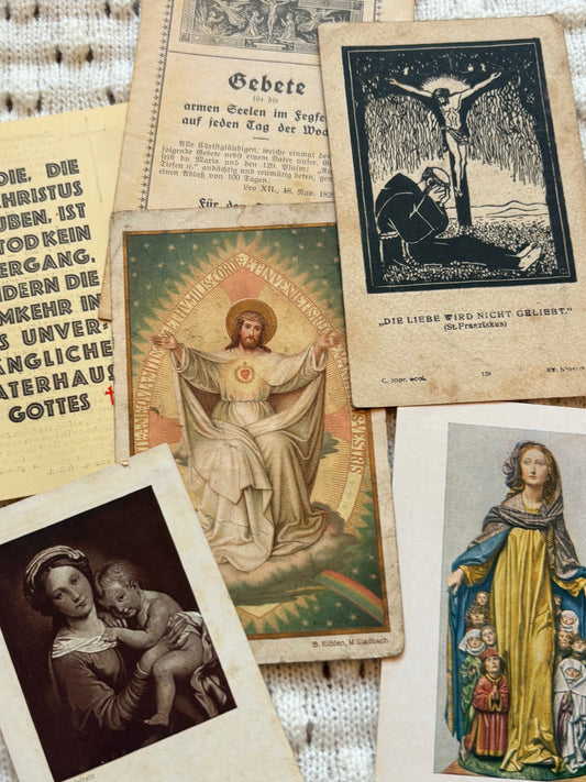 Assortment of Prayer Cards