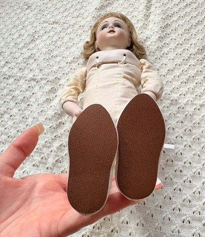 Bisque Cloth Body Doll