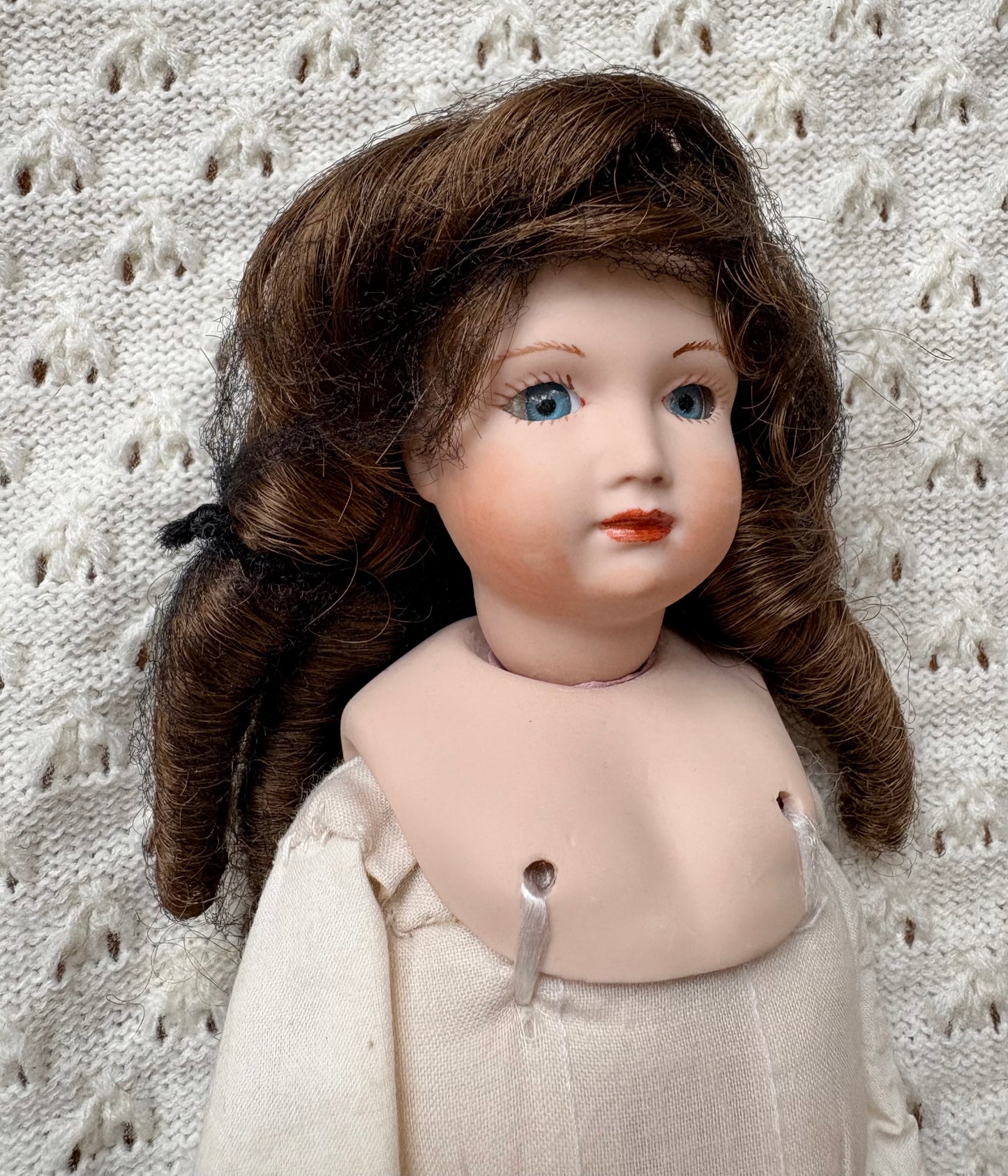 Bisque Cloth Doll