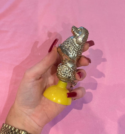 Kitsch Poodle Glass Bottle