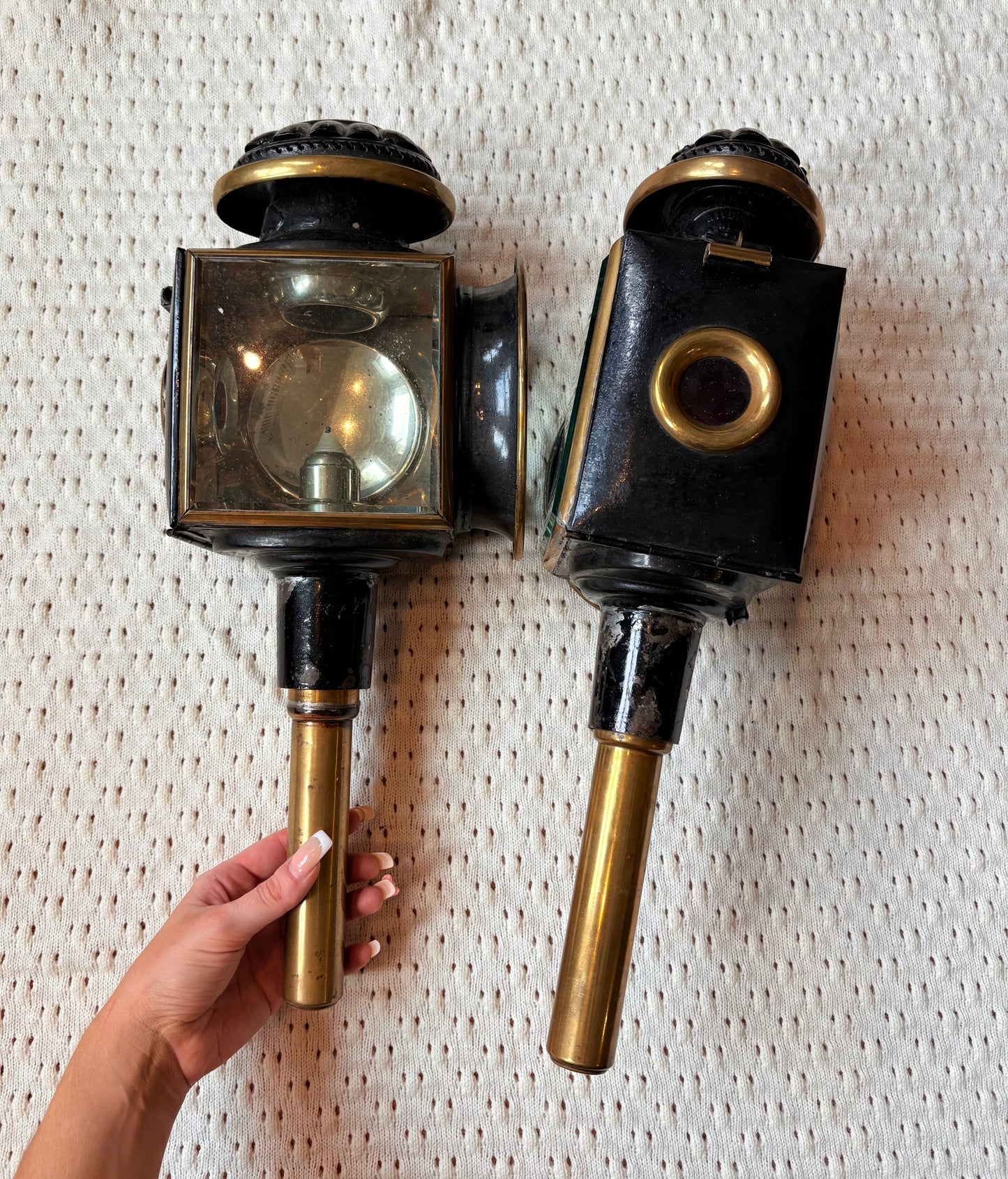 Pair of Gilchrist & Son Carriage Lamps