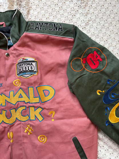 Reworked Donald Duck NASCAR Jacket