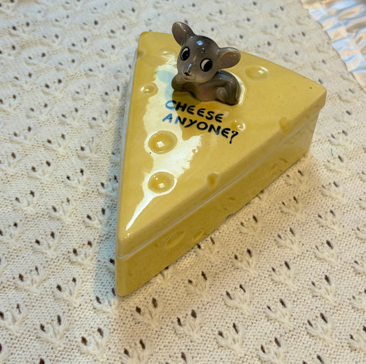 Anthropomorphic Mouse Cheese Dish