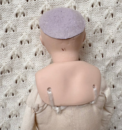 Bisque Cloth Doll