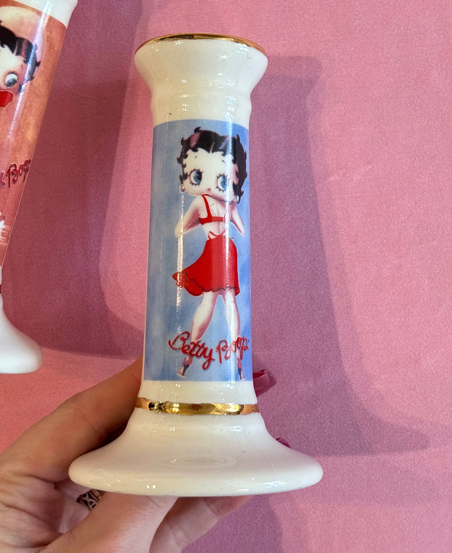 Betty Boop Candlestick Holders