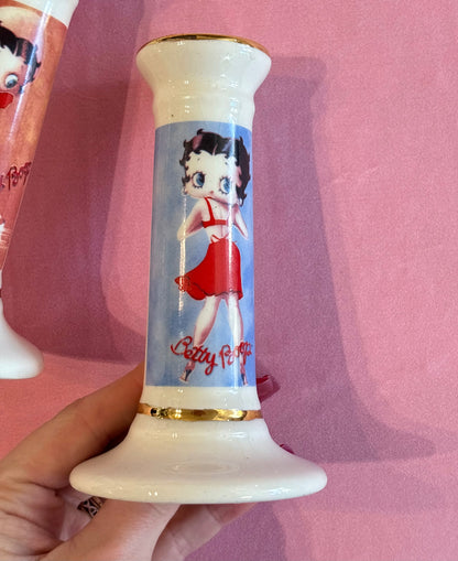Betty Boop Candlestick Holders
